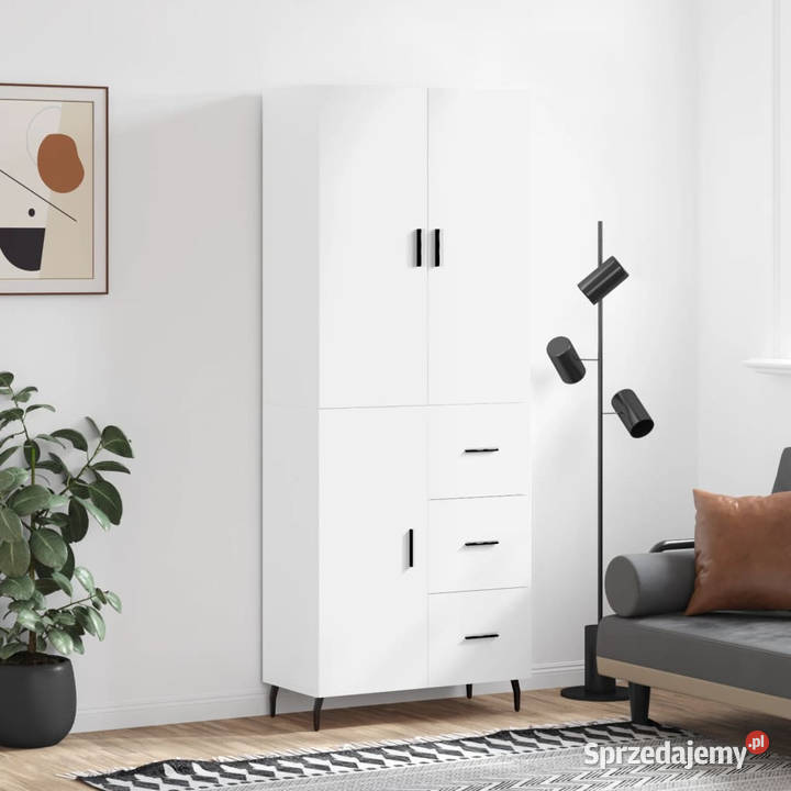 Witrynka biała 695x34x180 materiał Warszawa sprzedam