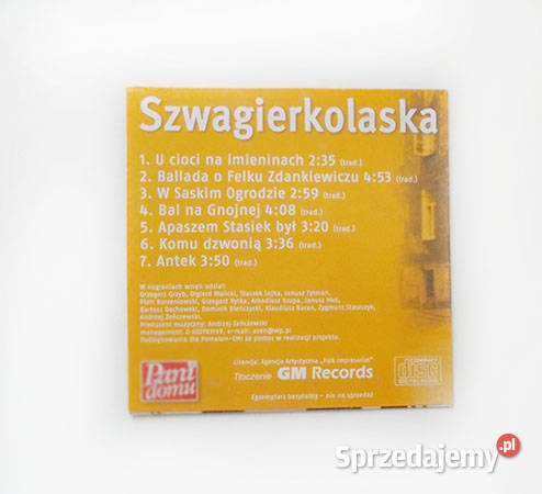 płyta szwagierkolaska największe przebojecd Gdańsk