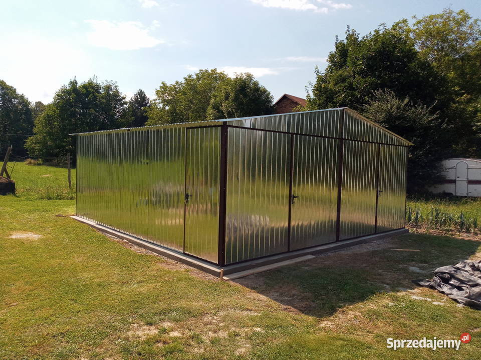 Garaż 6x5 wiata 2m Cieszyn