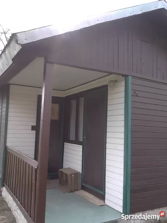 domek na działce rekreacyjnej okazja sprzedam