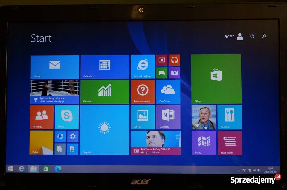 ACER ASPIRE 156 HDMI WIFI Kamera do nauki i Acer Warszawa