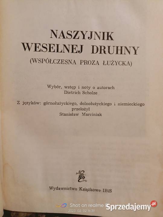 Naszyjnik weselnej druhny bajki wyjątkowe Rok wydania 1996