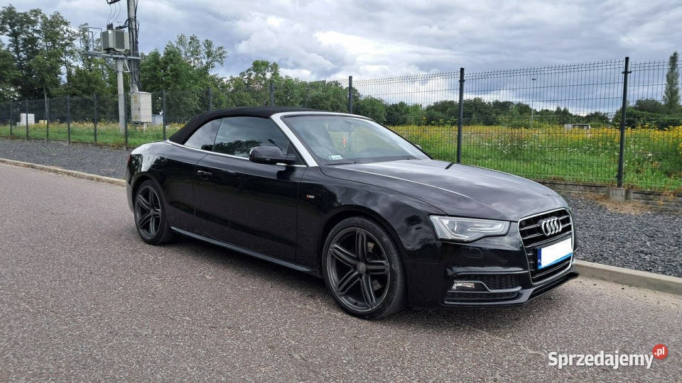 Audi A5 Cabriolet 20TDi 2013 Automat Tempomat Rok produkcji 2013 Pabianice sprzedam