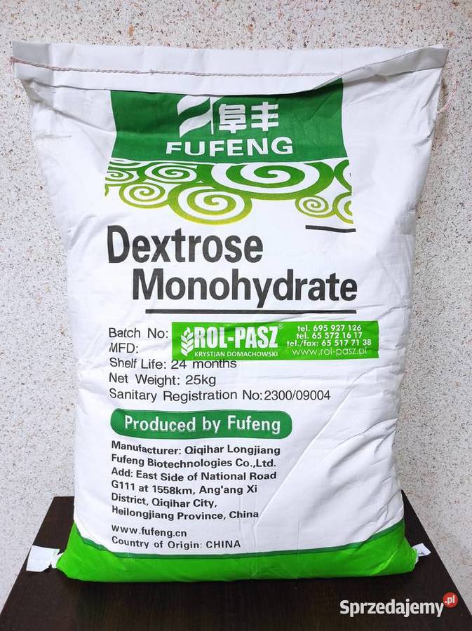 Glukoza dekstroza krystaliczna spożywcza 25 Strzelce Wielkie