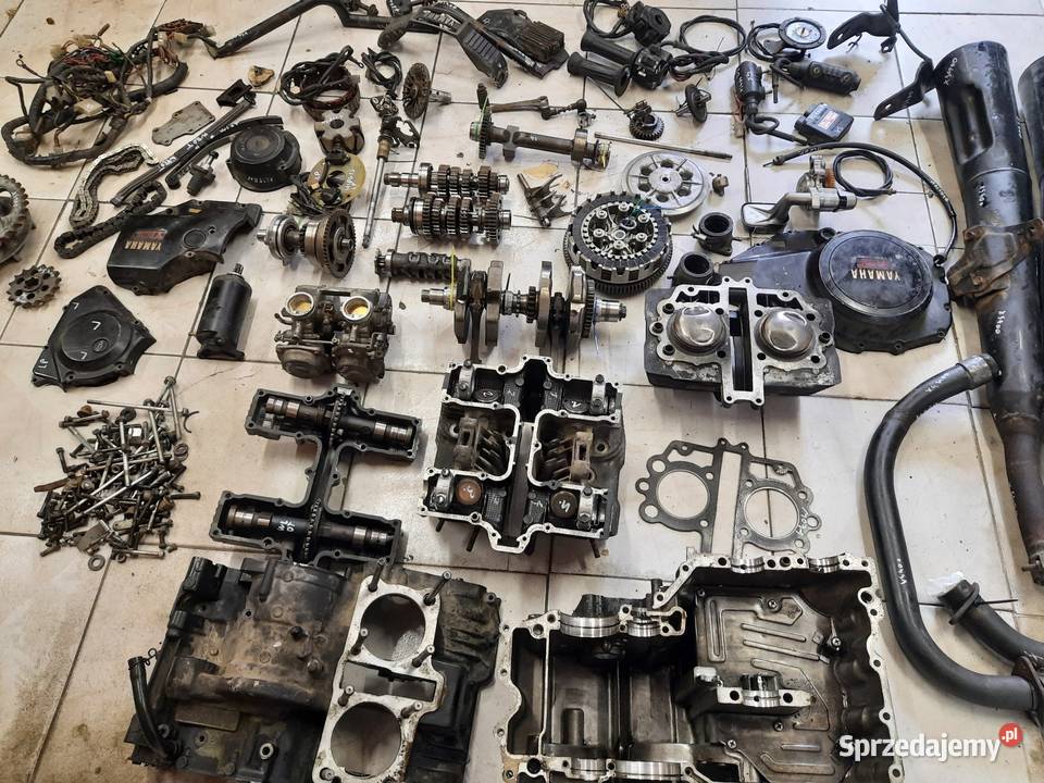 Yamaha XS 400 silnik części xs400 wał cylinder dolnośląskie Jelenia Góra sprzedam