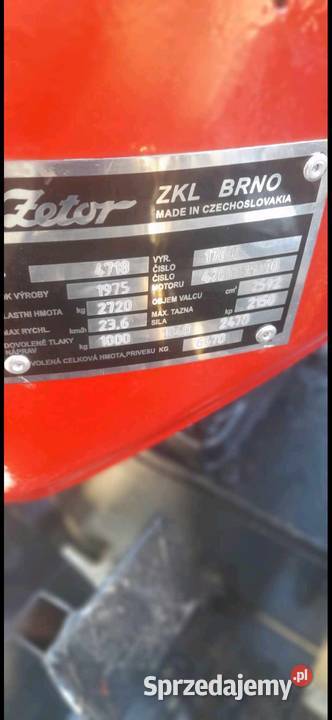 Ciągnik zetora 4718 sprzedam