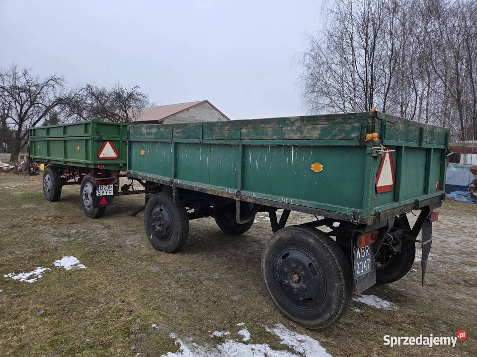 Przyczepa rolnicza Piława Górna 35t Przyczepy rolnicze Złoczew