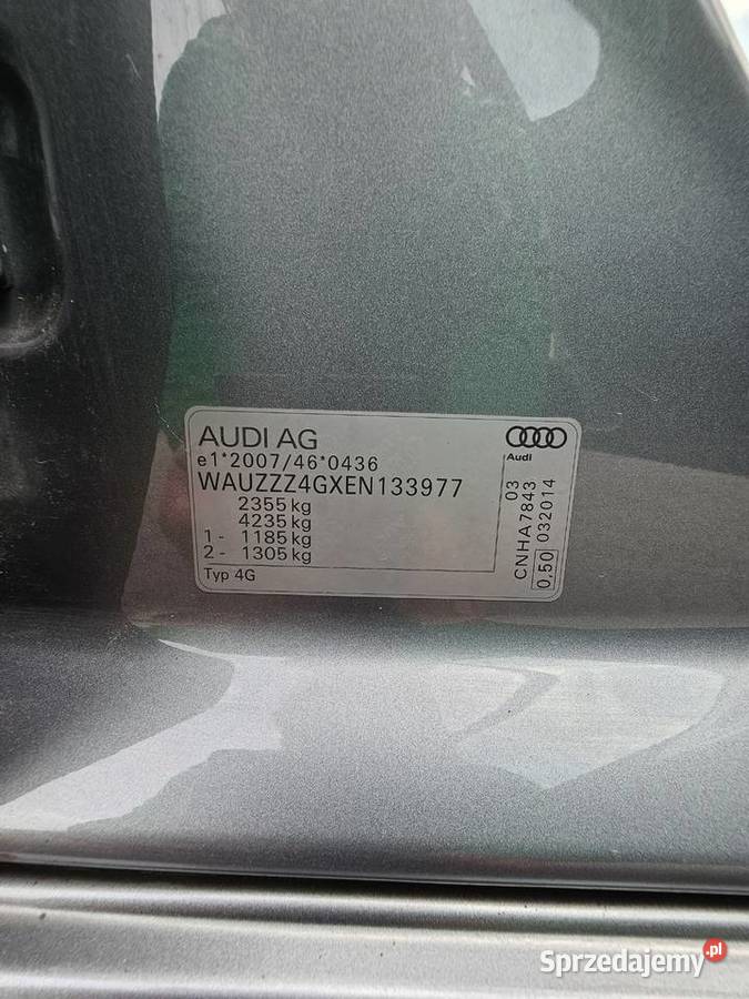 Audi A6 C7 20 TDI Ultra stronic kamera cofania A6 Strzelin sprzedam