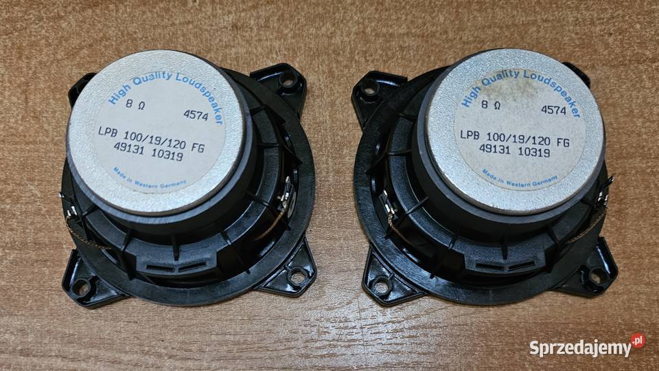 Głośniki średniotonowe ITT NOKIA LPB 100 19 120 Gorzów Wielkopolski