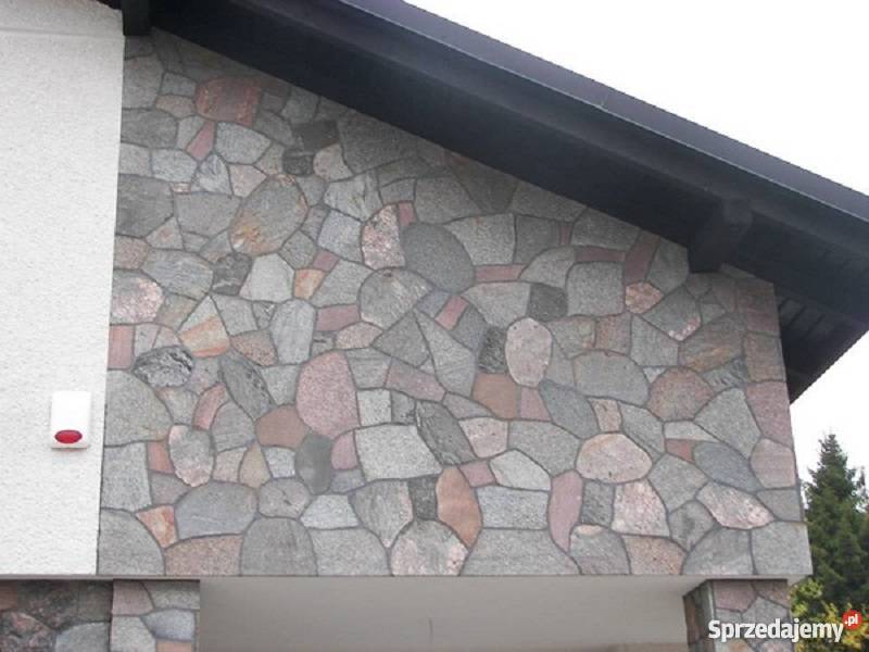 Kamień polny płomieniowany ok gr2 dekoracyjny Kartuzy