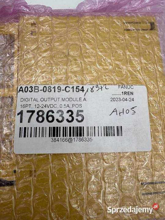 Fanuc A03B0819C154 DO Module Pozostałe Warszawa