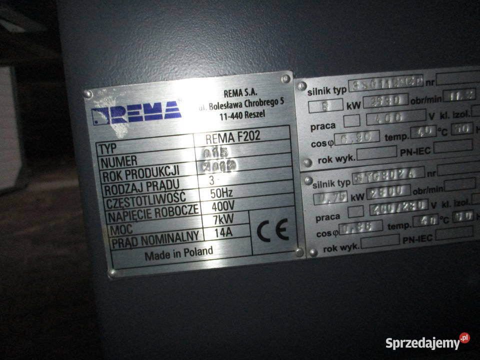Piła REMA F 202 Reda sprzedam