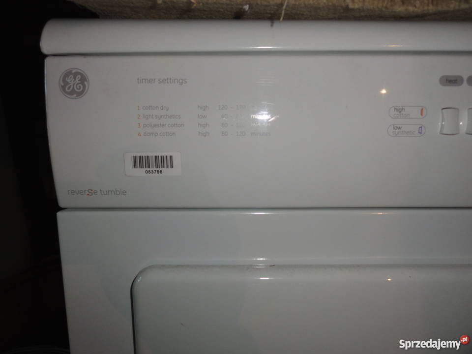 duża amerykańska suszarka firmy GE na 220 V do sprzedam