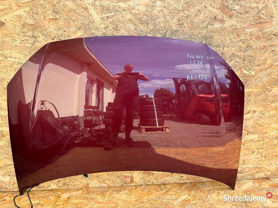 Vw polo 9N3 lift LC3R MASKA POKRYWA SILNIKA Słowikowo