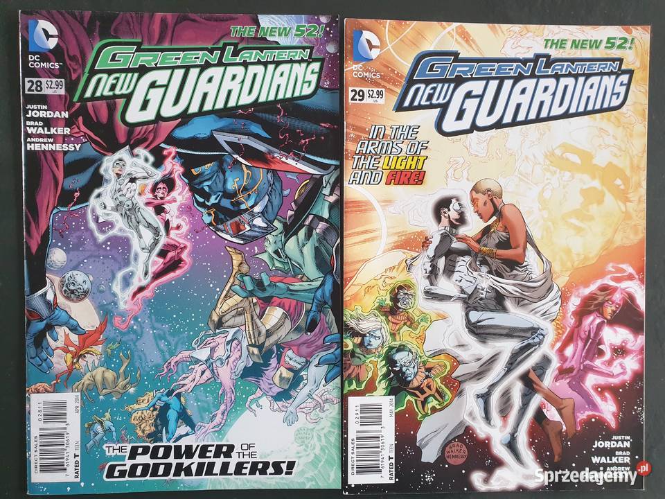 Green Lantern Guardians 19 komiksów DC USA Gdynia sprzedam