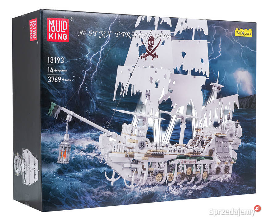 Klocki Statek Piracki Widmo 3769 el model okręt Warszawa