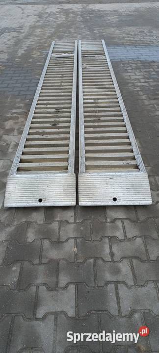 Najazdy aluminiowe 4m 8t