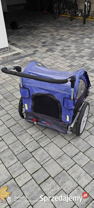 Riksza do roweru dwójki dzieci Części i akcesoria