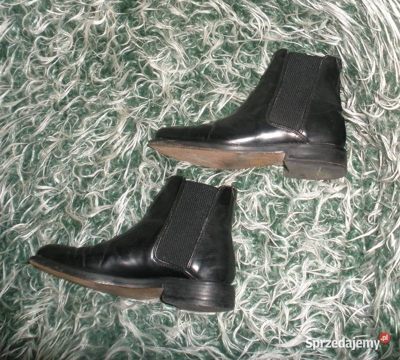 Buty czarne sztyblety meskie NEXT 40