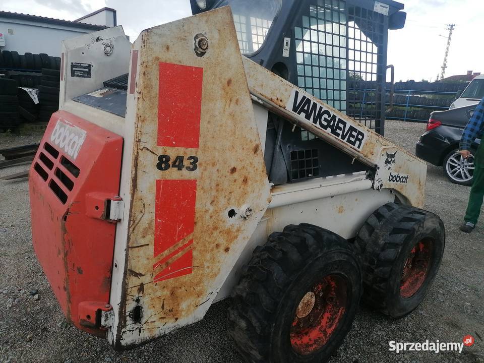 BOBCAT 843 dolnośląskie Ścinawa sprzedam