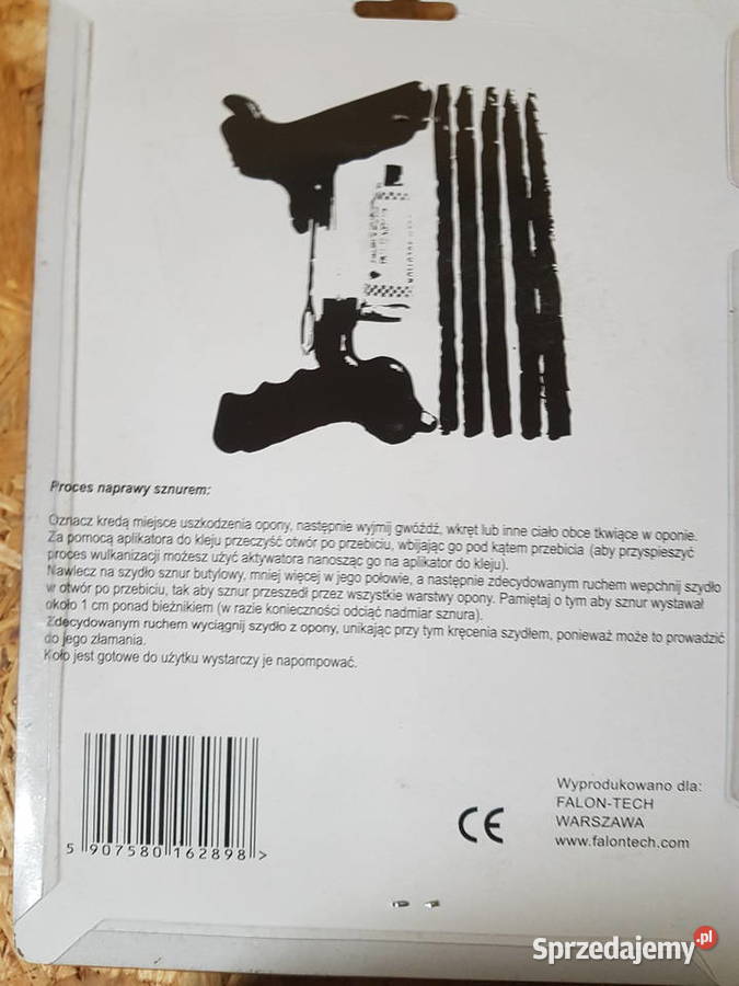 Zestaw naprawczy do szybkiej naprawy koła 8el Głogowa