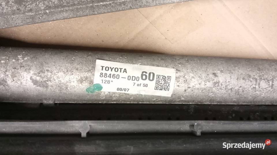 Toyota Yaris komplet chłodnic podkarpackie Sokołów Małopolski