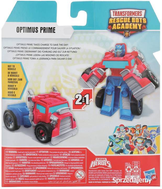 Figurka Optimus Prime Transformers Rescue Bots Mogilany