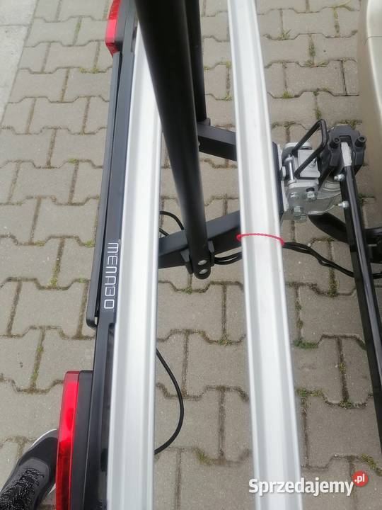 Bagażnik rowerowy uchylny Menabo 13pin wajcha w Rowery i akcesoria Sulechów sprzedam