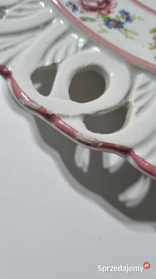 Talerz Dekoracyjny Ażurowy Ceramika i szkło Wola Podłężna