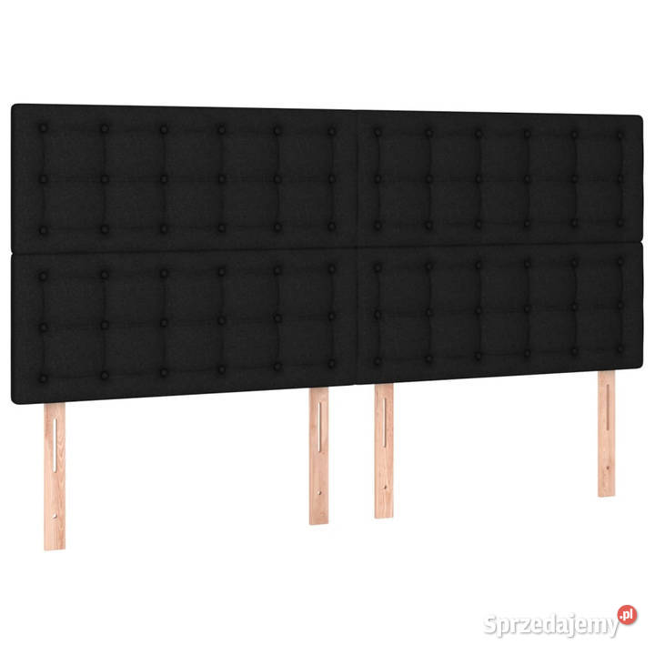 Zagłówek do łóżka z LED czarny 180x5x118128 Warszawa sprzedam