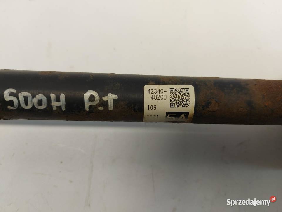 LEXUS RX500H V 5 2023 PÓŁOŚ PRAWY TYŁ 4234048200 dolnośląskie