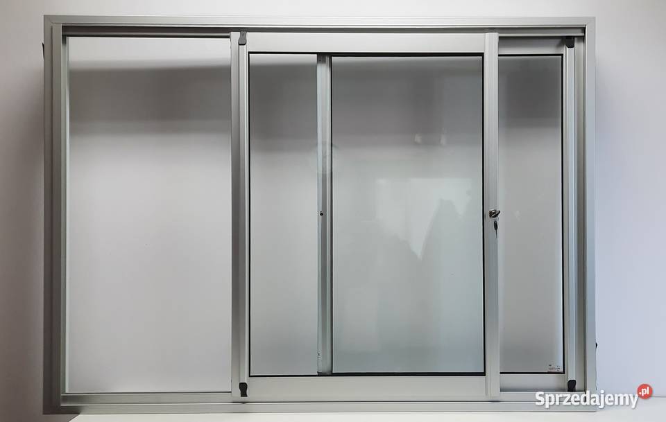 okno przesuwne w bok w ramie 10 kolor RAL 9016 mazowieckie Radom sprzedam