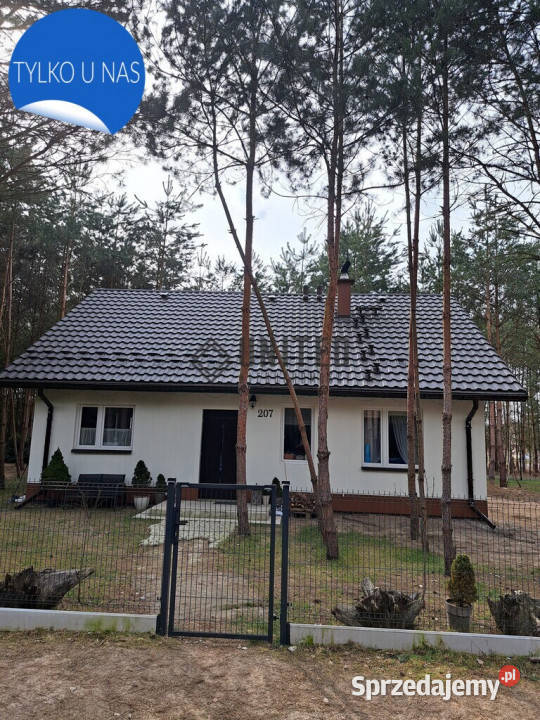 Dom wolnostojący z ogrodem w Jaźwinachlas Jaźwiny sprzedam