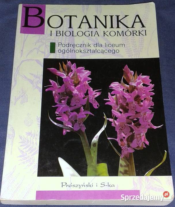 Botanika i biologia komórki Andrzej Batko i inni Kultura i Rozrywka lubelskie Chełm sprzedam
