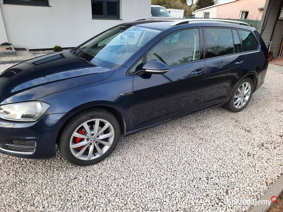 vw golf VII kombi 2015 16 tdi relingi dachowe Kwidzyn sprzedam