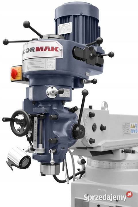 FREZARKA CORMAK 1370X254 3kW GŁOWICA SKRĘTNA W 2 Siedlce