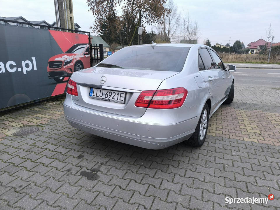 Mercedes E 220 22 CDi 170 Elegance Automat Łuków sprzedam