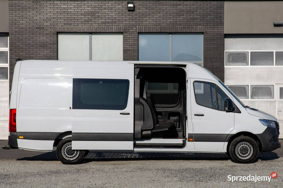Mercedes Sprinter 7OSÓB BRYGADOWY L3H2 Długi elektryczne lusterka Jarocin