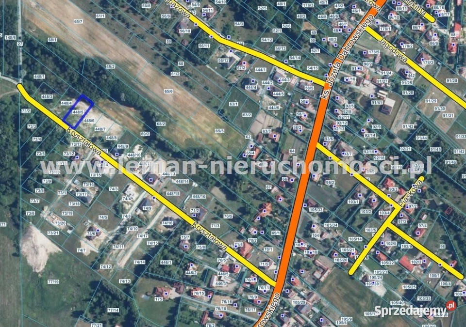 sprzedaży działki 1278m2 ŻółtańceKolonia Żółtańce-Kolonia