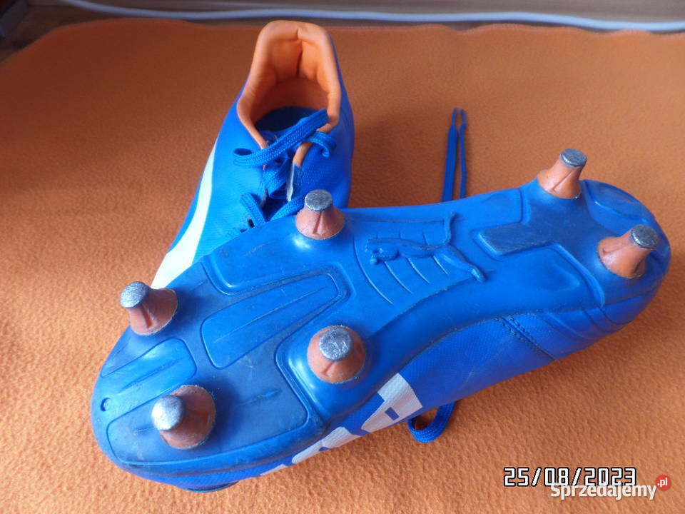 Korki juniorskie Puma 355 niebieskie podkarpackie