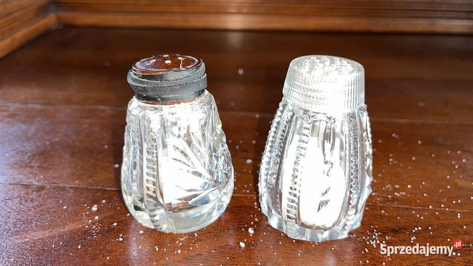 Solniczka kryształowa sprzedam