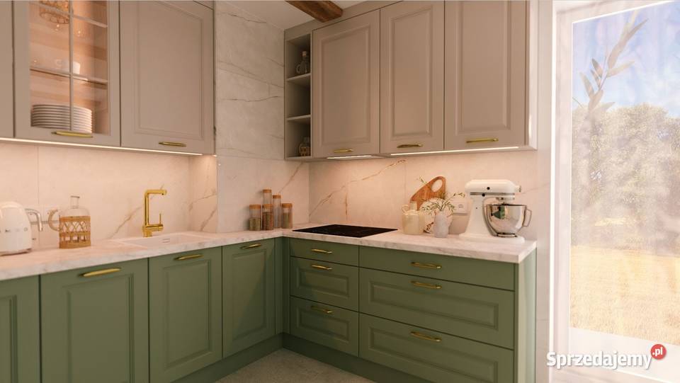 KUCHNIA KASZMIROWA KUCHNIA SZAŁWIA UCHWYT ZŁOTY Toruń sprzedam