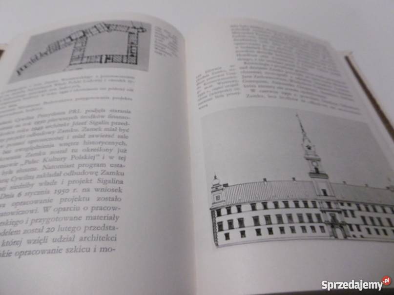 ZAMEK KRÓLEWSKI W WARSZAWIE ARCHITEKTURA LUDZIE Opole