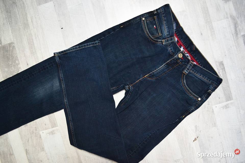 Spodnie męskie jeansowe Tommy Hilfiger S M Odzież i bielizna męska sprzedam