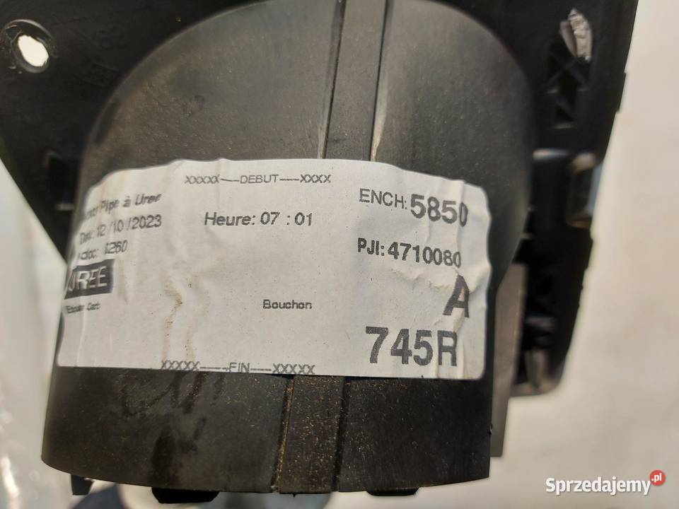 Renault Master III LIFT klapka wlewu paliwa osobowe