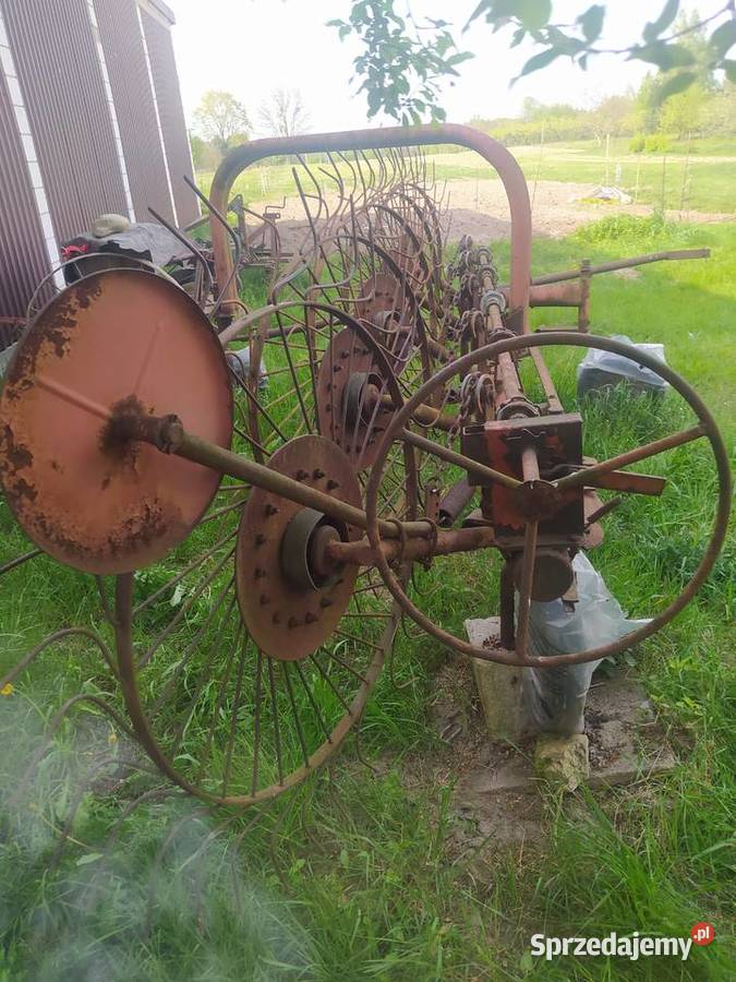 Przetrząsaczo zgrabiarka 5gwiazdowa lubelskie Ryki