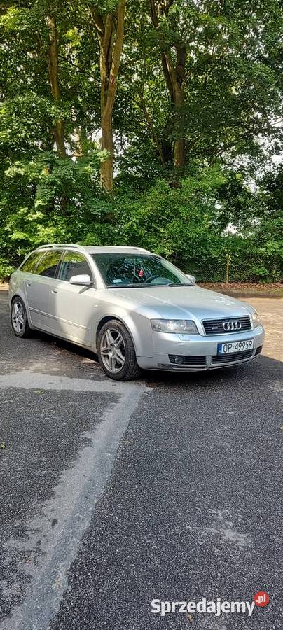 Audi A4b6 24gaz 2004r ślinęzamiana Rok produkcji 2004 opolskie Opole