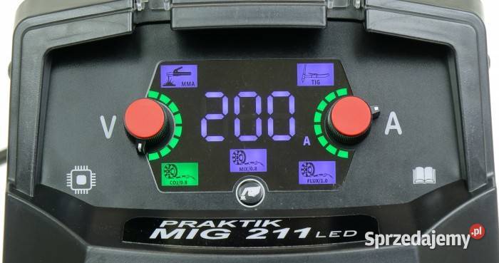 PRAKTIK MIG 211 SYNERGIC LED półautomat Rzeszów sprzedam