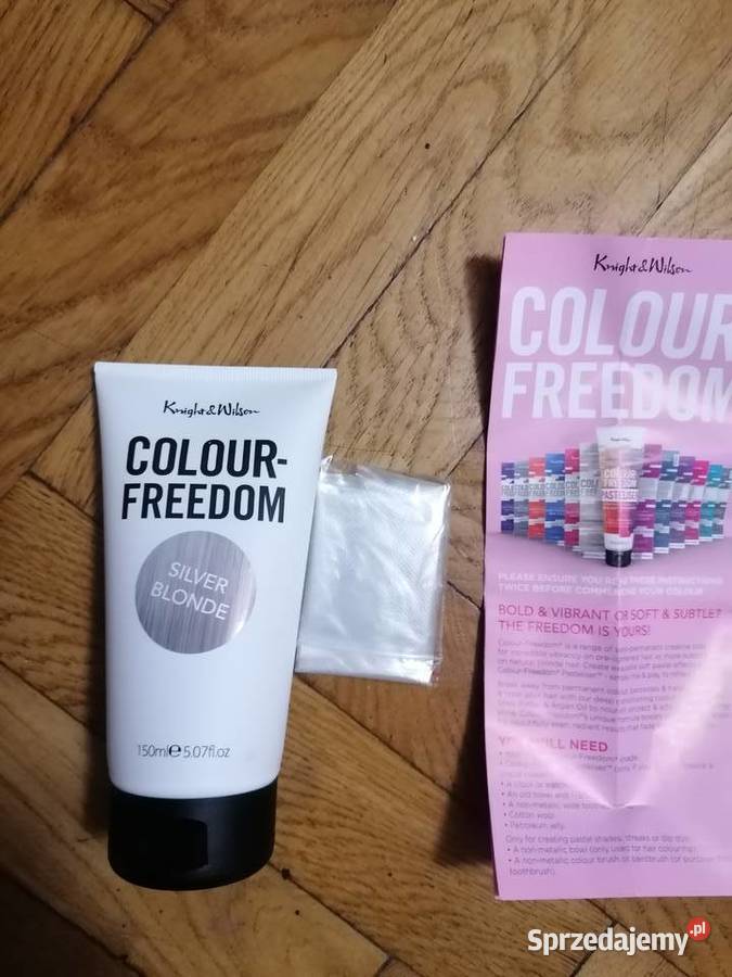 Farba do włosów Silver Blonde pomorskie