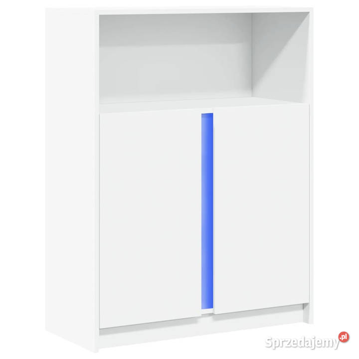 Szafka z LED biała 77x34x100 materiał mazowieckie Warszawa
